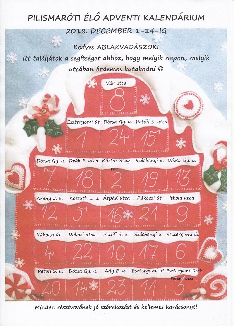 Adventi ablakvadászat