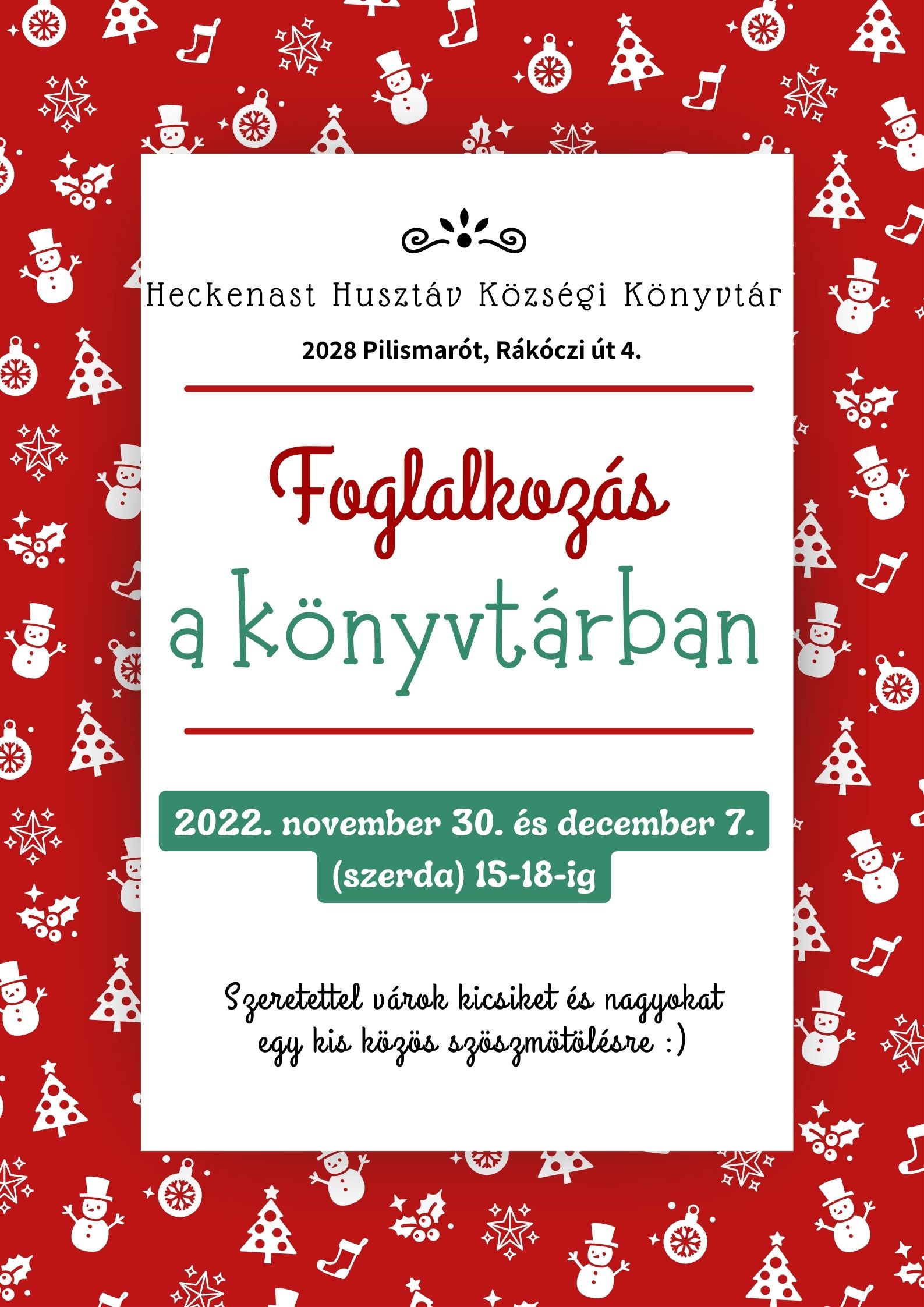 foglalkozások