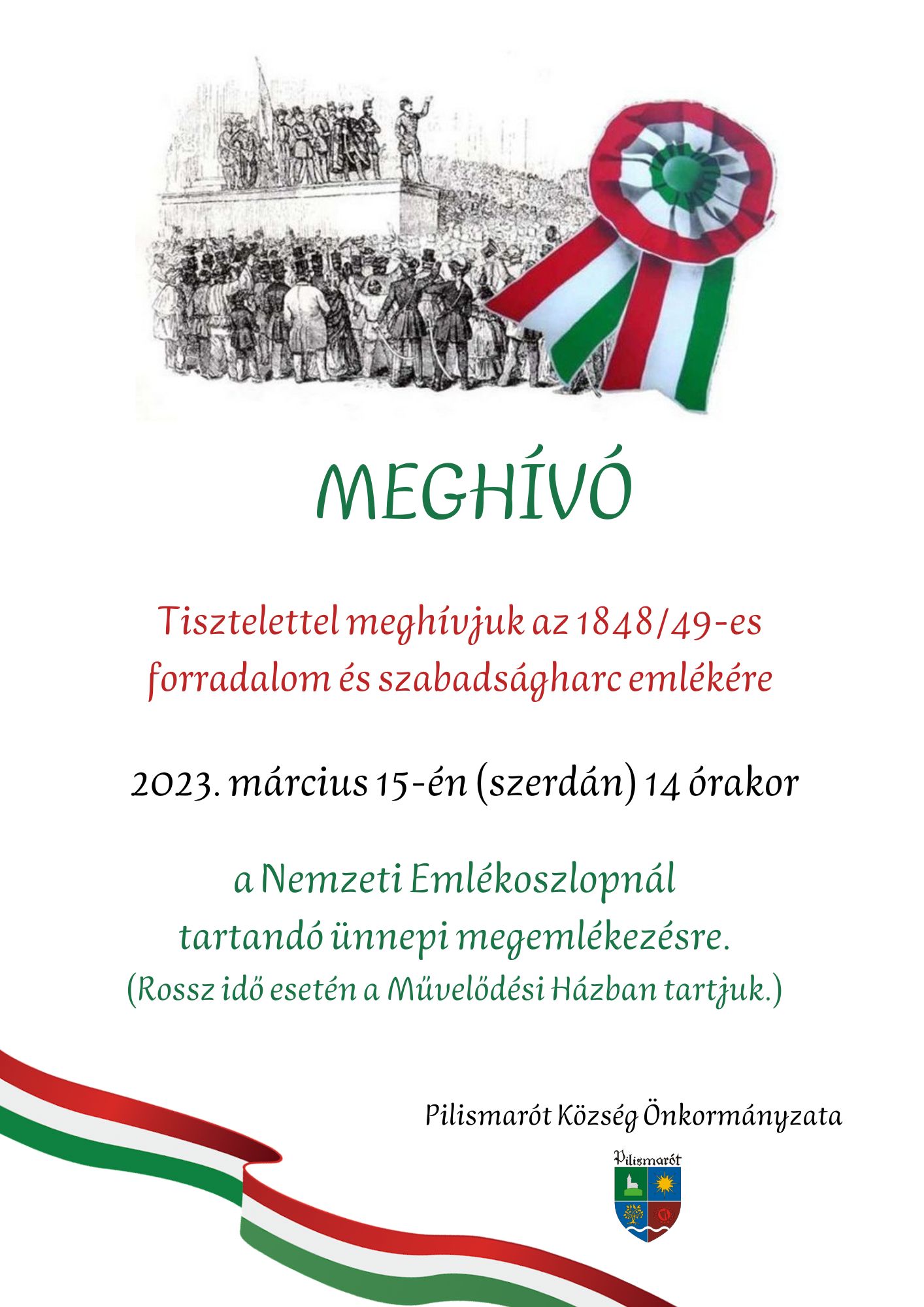 Március 15. plakát