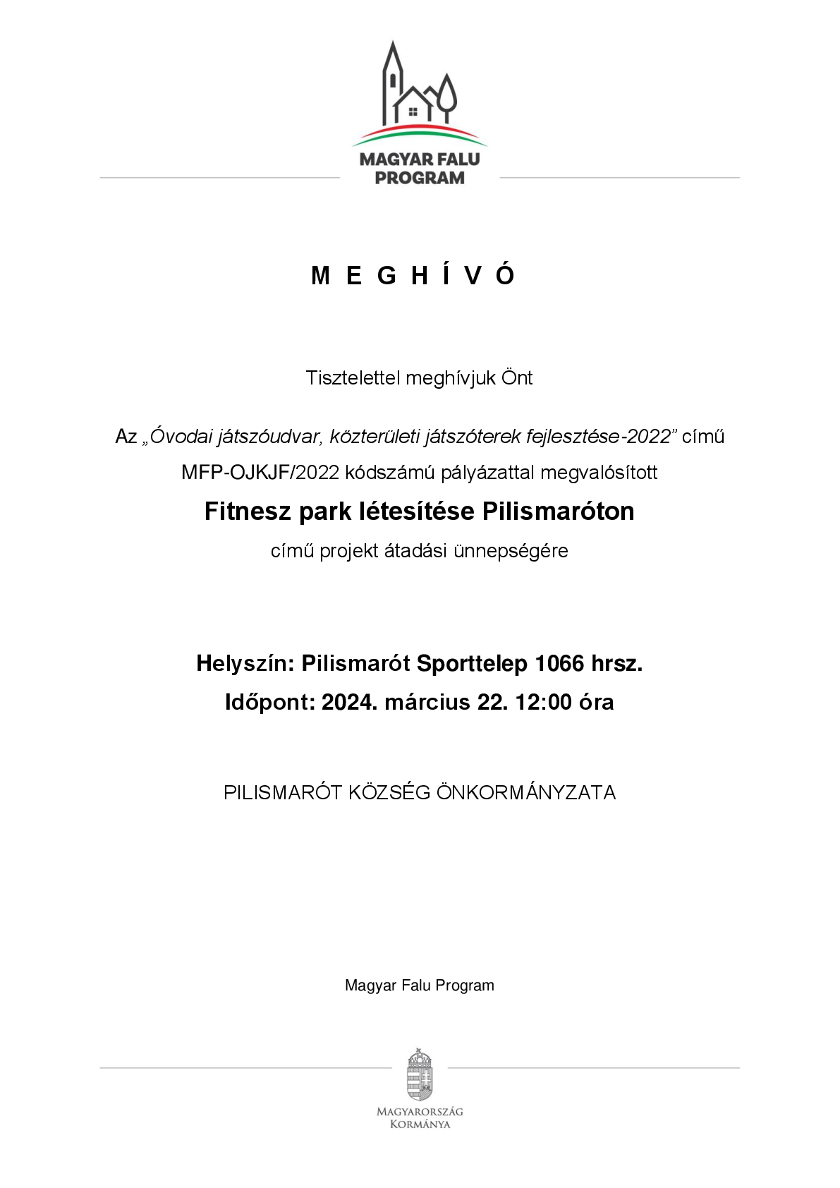 Meghívó