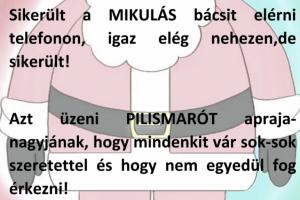 Mikulásváró plakát