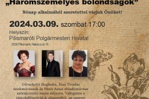 Háromszemélyes Bolondságok Plakát