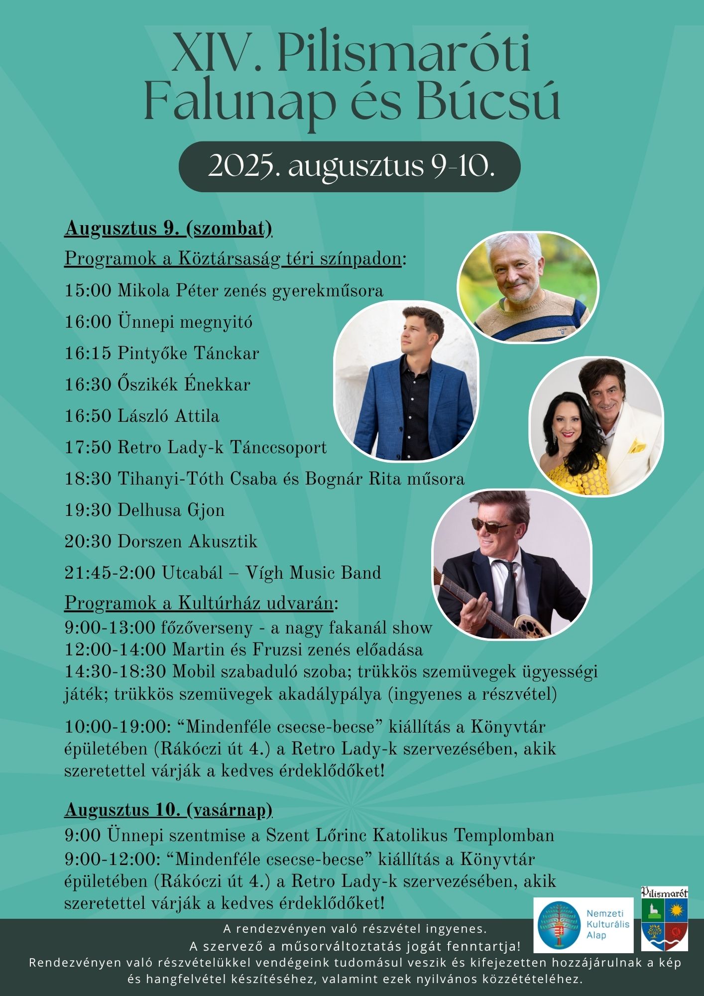 XIII. Pilismaróti falunap és búcsú
