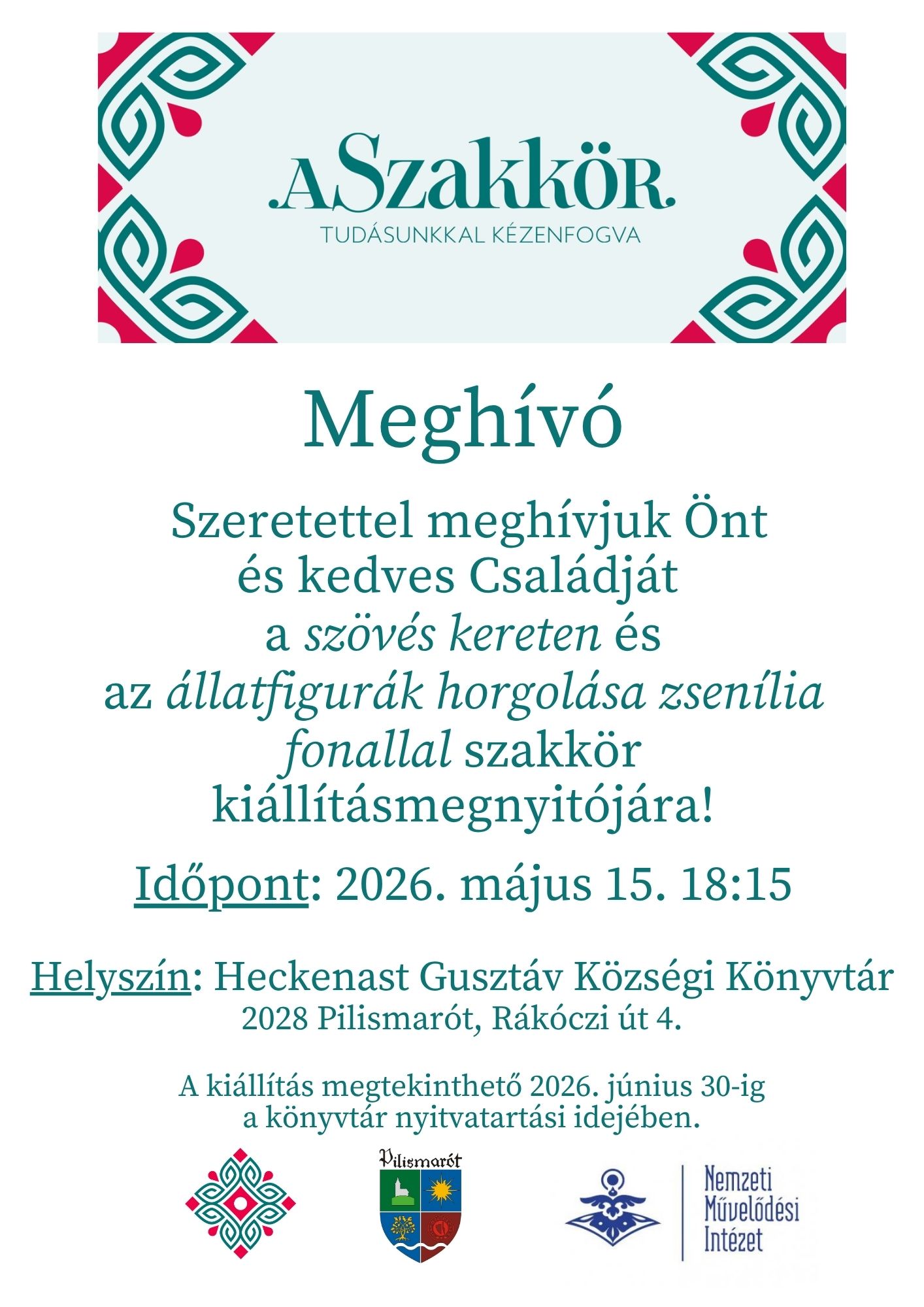 A szakkör - plakát