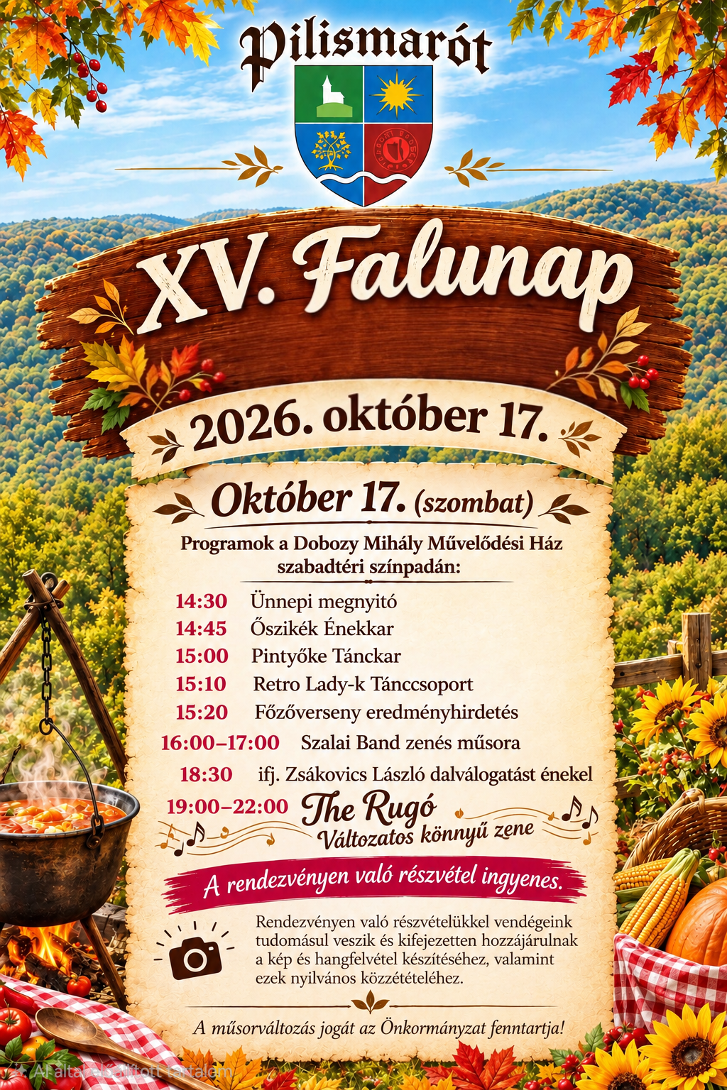 XV. Falunap