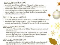 Adventi gyertyagyújtás plakát