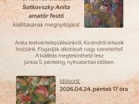Sotkovszky Anita festmény kiállítása