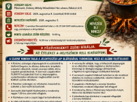Falunapi főzőverseny 2026. augusztus 8.
